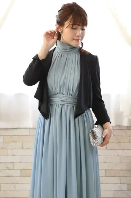 シルバーのパールとビジュー付バングル