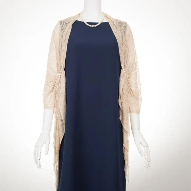 ゴールドのストール(ホック付)