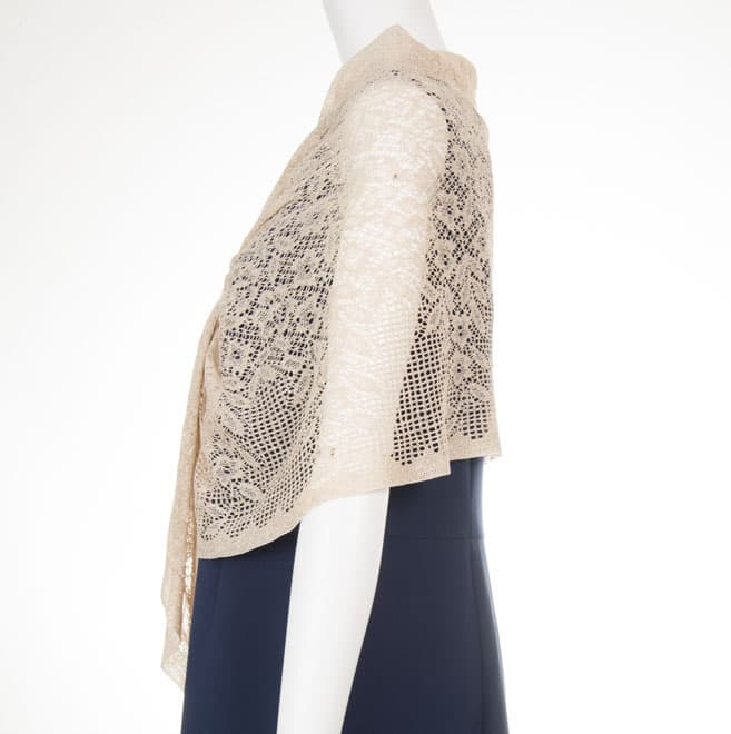 ゴールドのストール(ホック付)