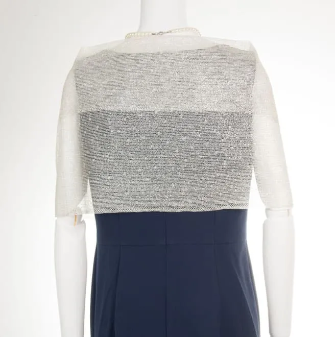 ゴールドのラメ入りストール