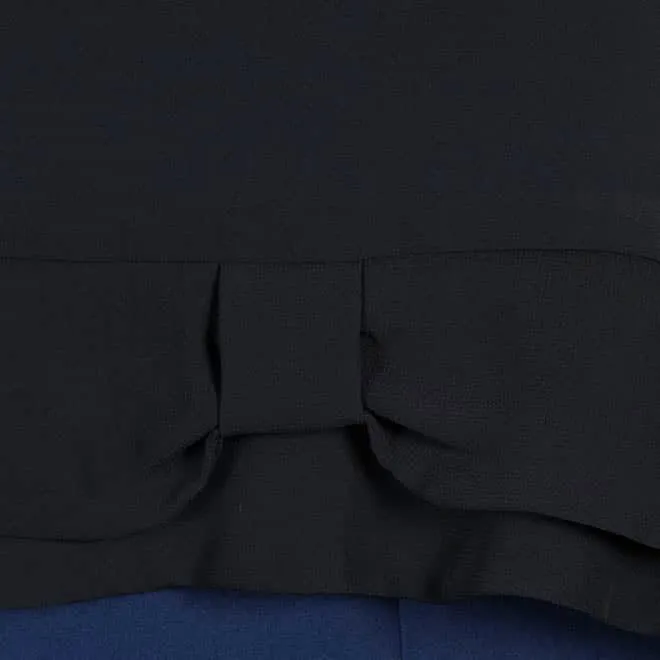 ブラックのジャケット風シフォンボレロ