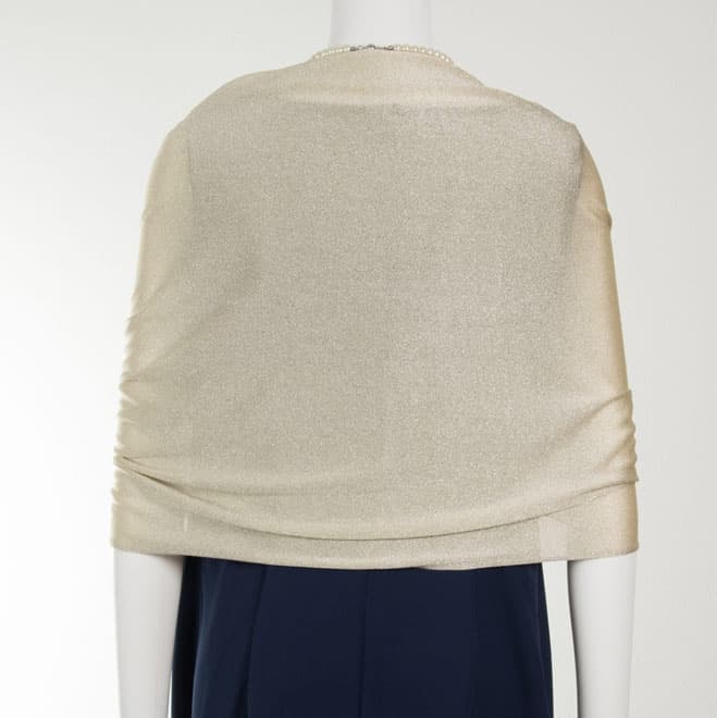 ゴールドのフリンジストール