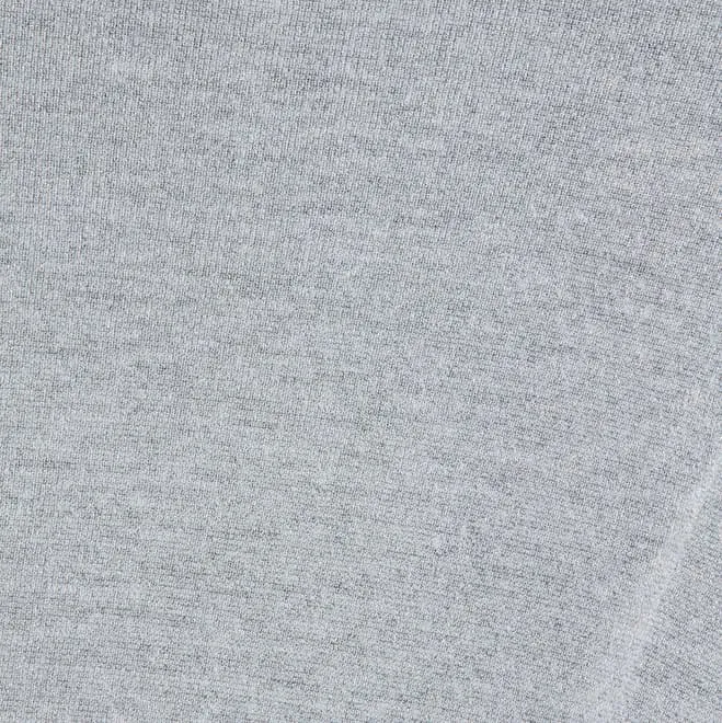 シルバーのラメ入り五分袖ボレロ