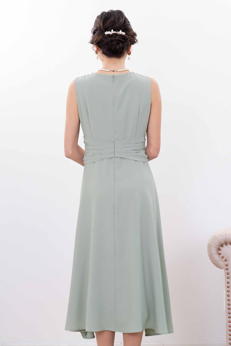 淡水パールとリーフのバレッタ