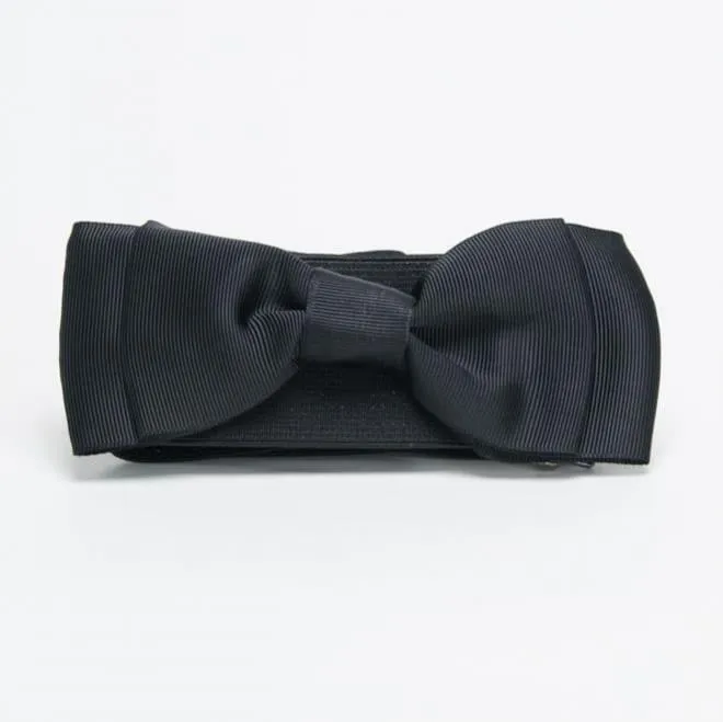 ブラックのリボンベルト