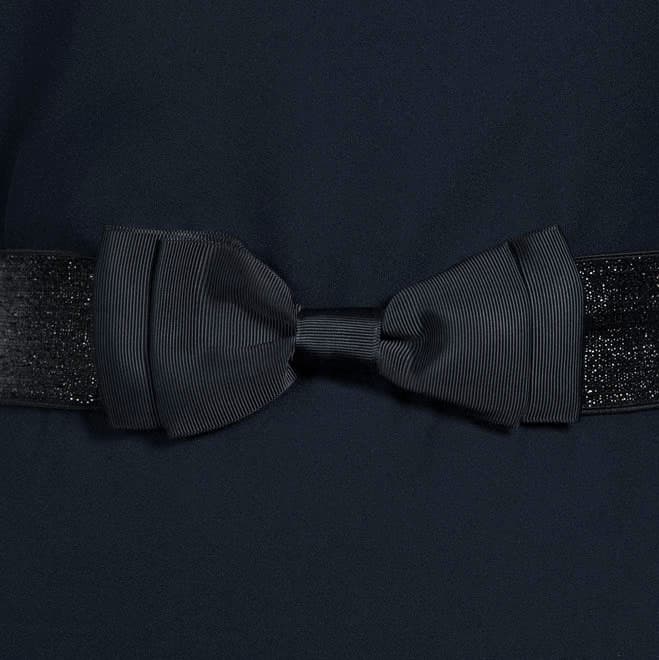 ブラックのリボンベルト