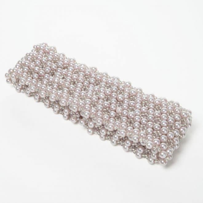 ピンクグレーパールのベルト