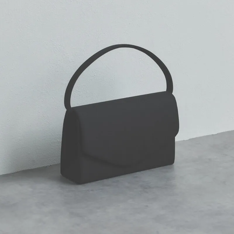 ブラックの2WAYフォーマルバッグ