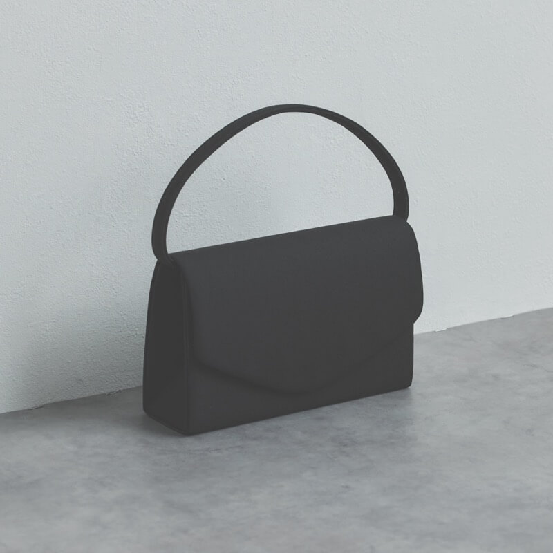 ブラックの2WAYフォーマルバッグ