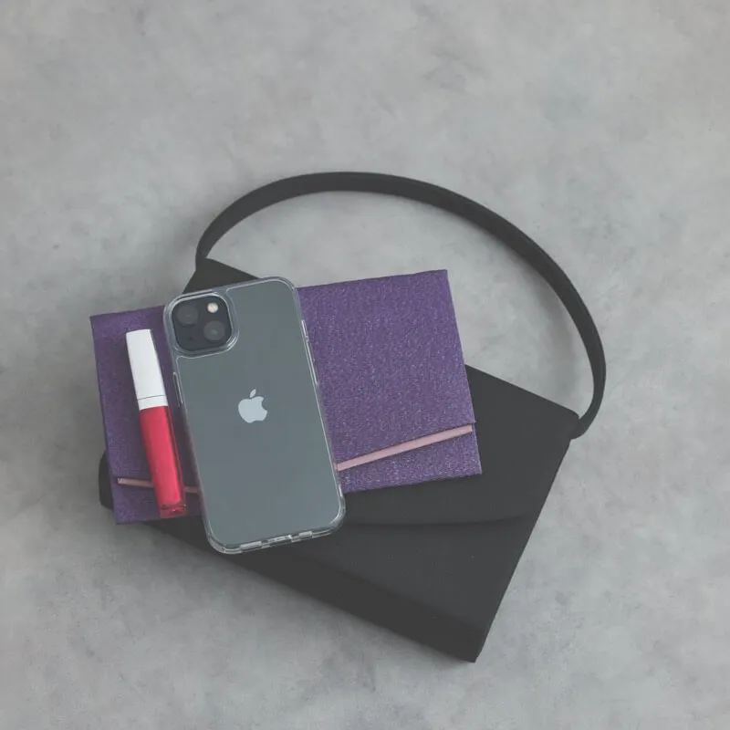 ブラックの2WAYフォーマルバッグ