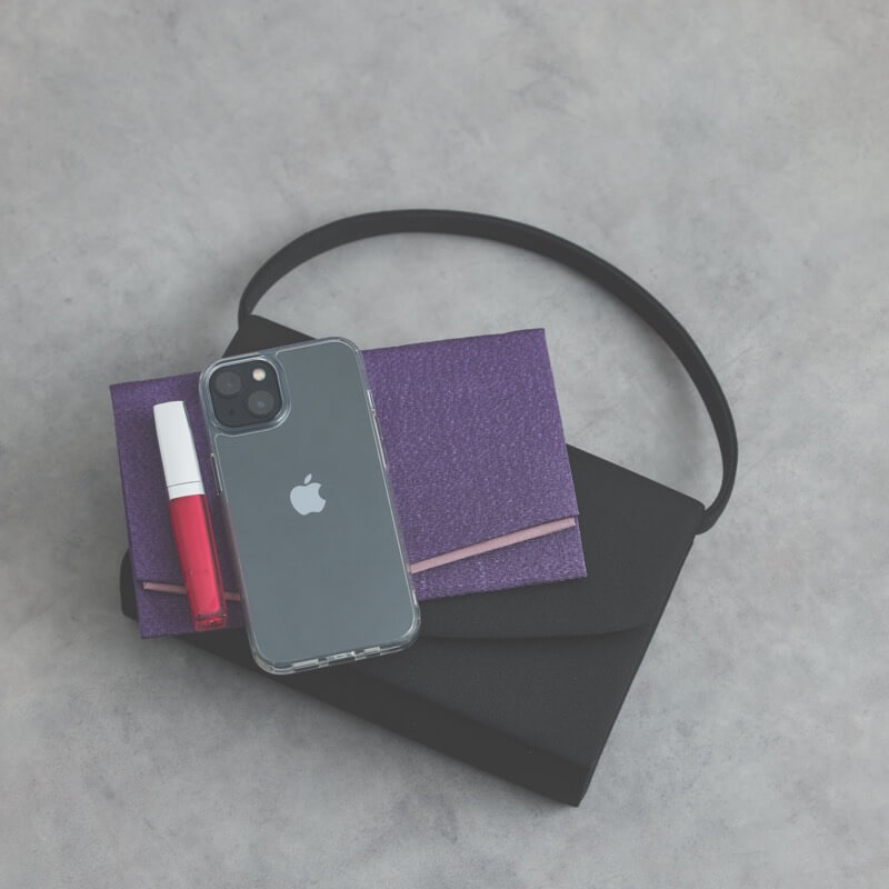 ブラックの2WAYフォーマルバッグ