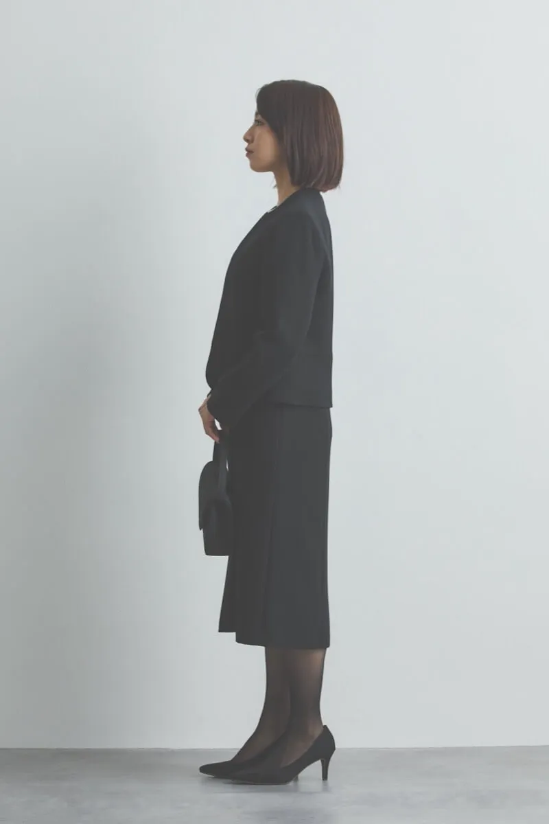 ブラックのクラシックフォーマルセレモニースーツセット