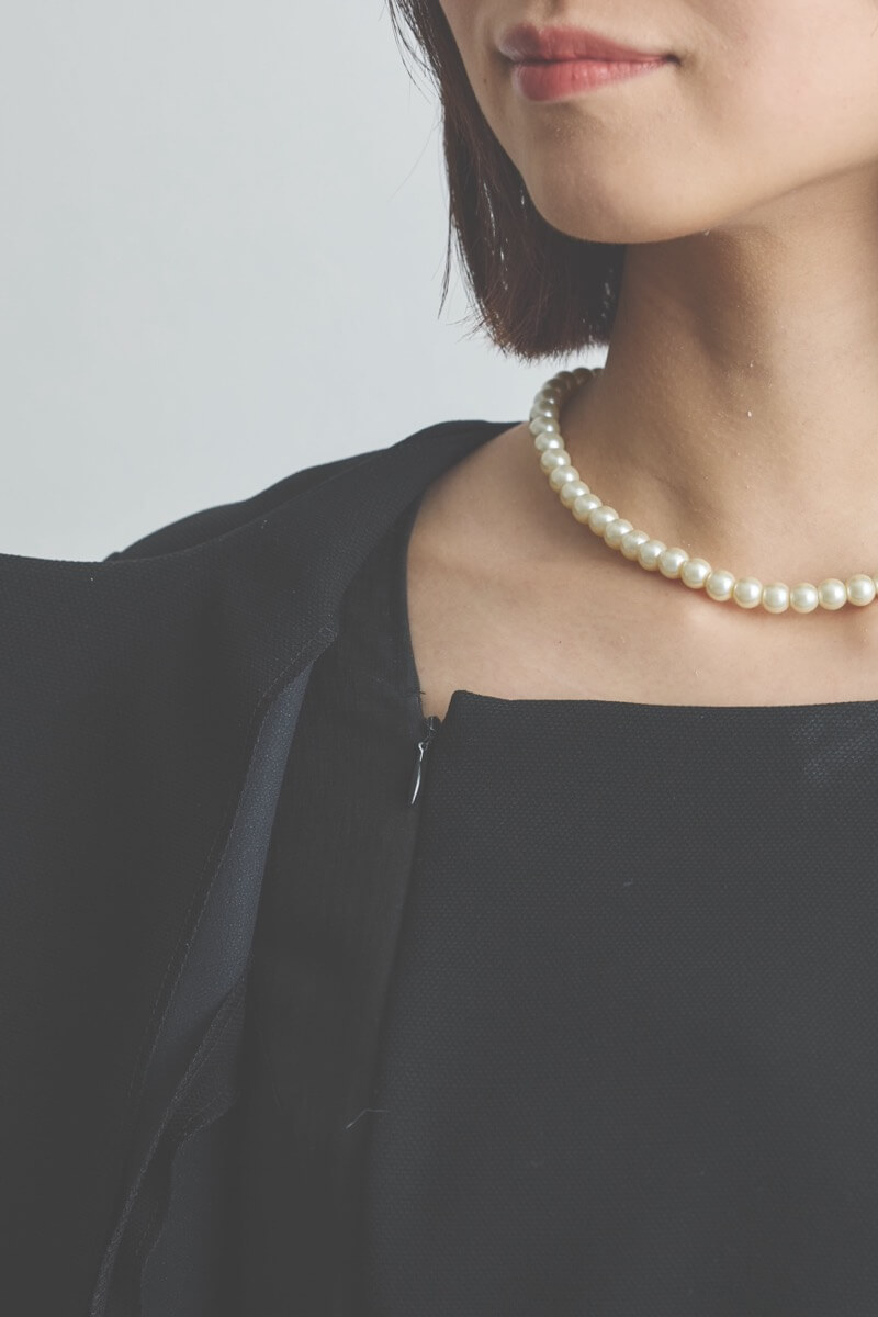 ブラックのクラシックフォーマルセレモニースーツセット