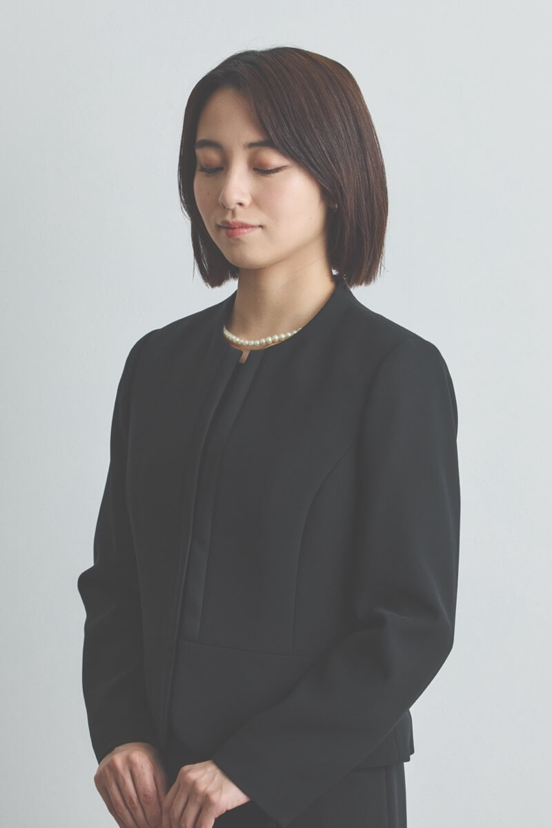 ブラックのクラシックフォーマルセレモニースーツセット