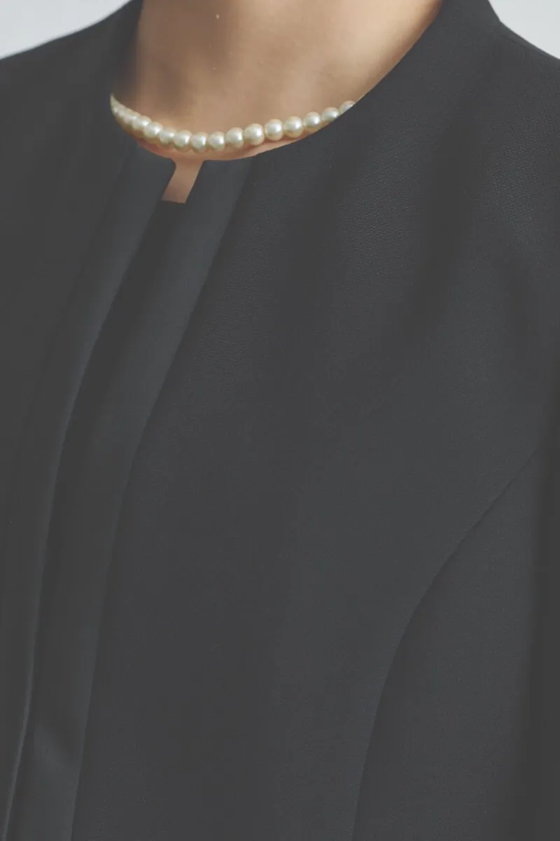 ブラックのクラシックフォーマルセレモニースーツセット