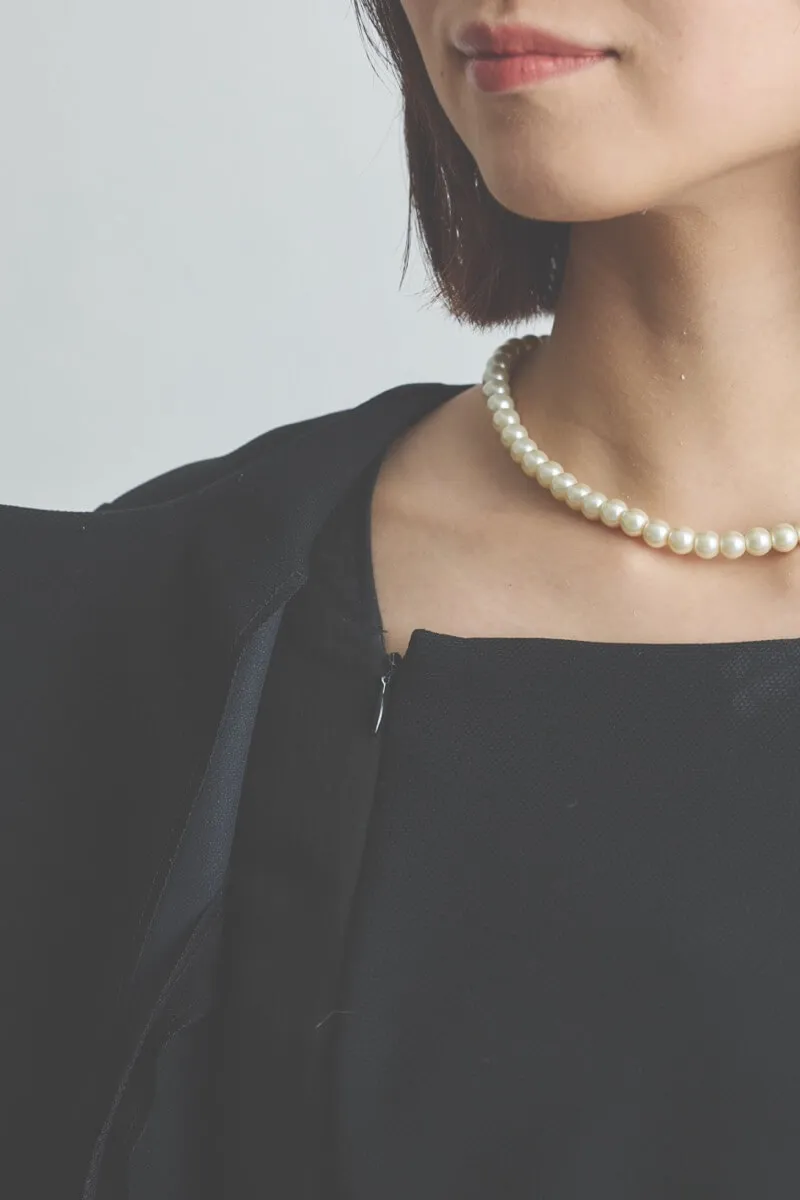 ブラックのクラシックフォーマルセレモニースーツセット