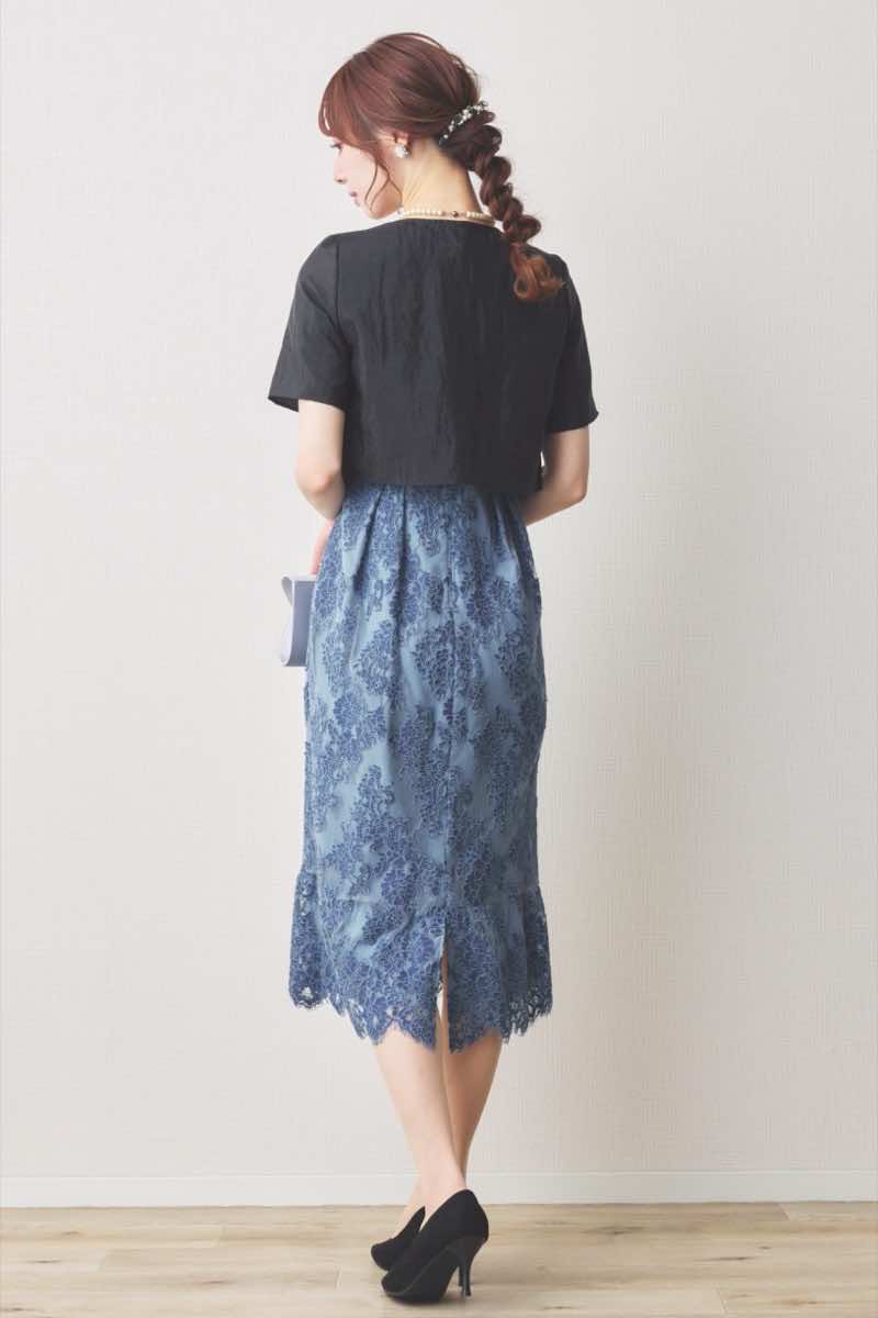 ブラックのヴィンテージボレロ