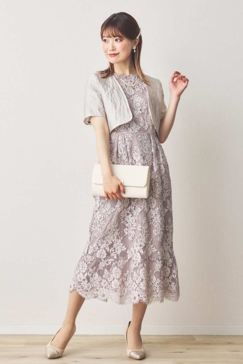 ベージュのヴィンテージボレロ