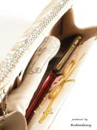 ブラックのサテン×シフォンフリルドレスコーディネートセット