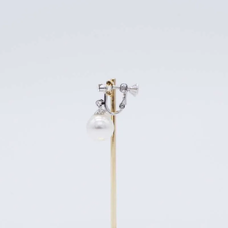 パールのスイングイヤリング