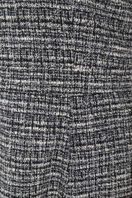 ネイビーのフリンジ付きセレモニースーツセット