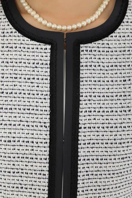 ホワイト×ライトブルーのシフォントップスセレモニースーツセット