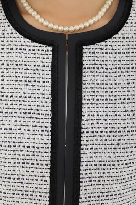 ホワイト×ライトブルーのシフォントップスセレモニースーツセット