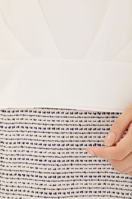 ホワイト×ピンクのシフォントップスセレモニースーツセット