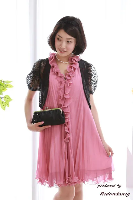 ホワイトパール大小編み上げネックレス