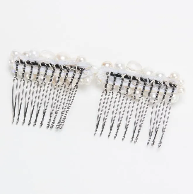 ホワイトパールのミニコーム(2個セット)