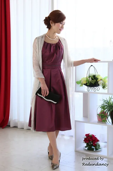 ベージュレースのロングストール