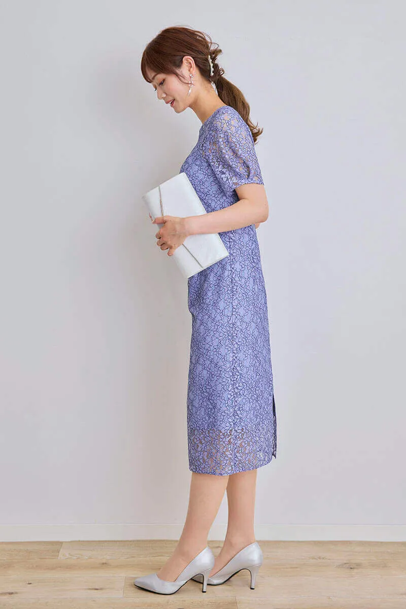 パール×ビーズのシルバーコーム