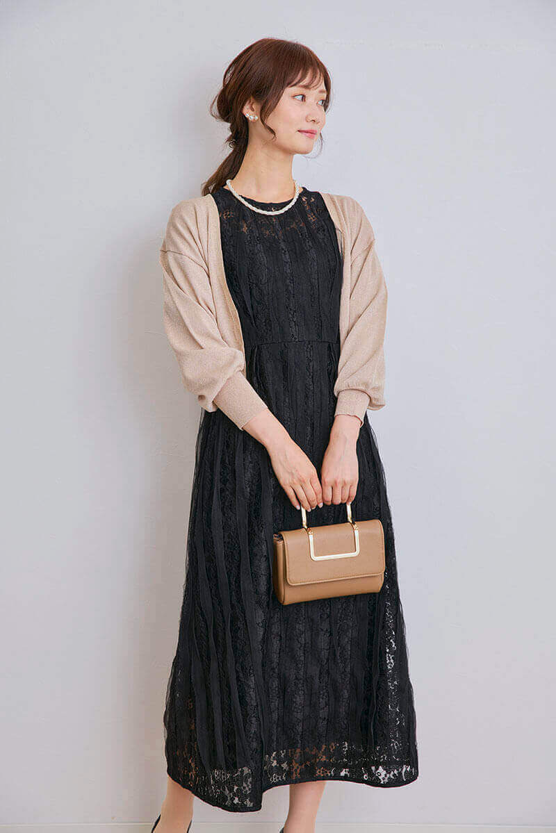 捻りパールのネックレス