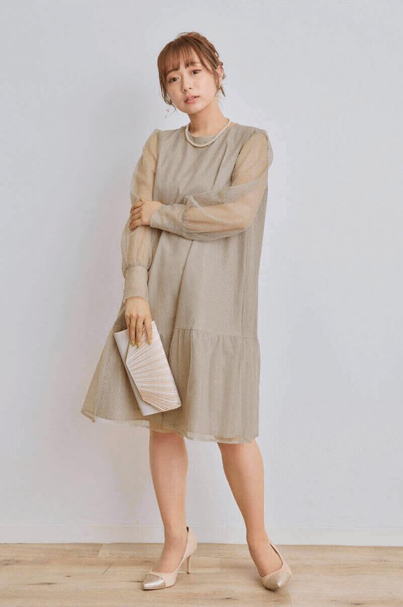 捻りパールのネックレス