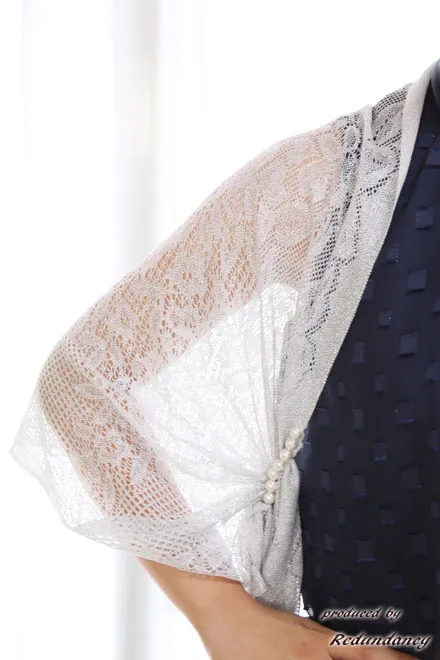 ネイビーのティアードフリルネックリボンドレスコーディネートセット