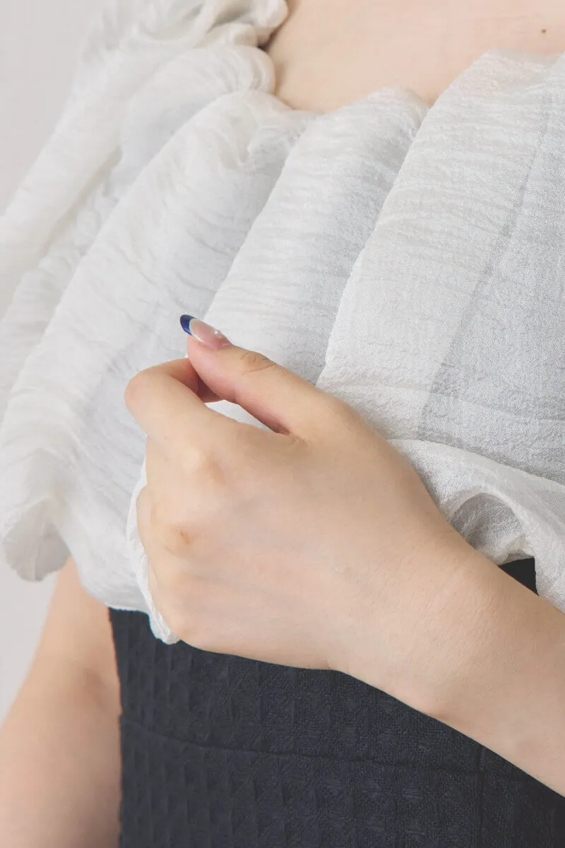 ブラックの2WAYオフショルマーメイドドレス