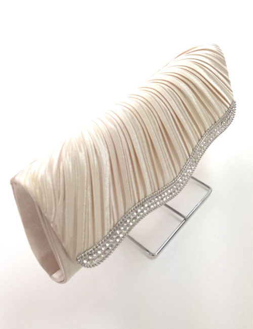 ネイビーのサテン×チュールの切替えドレスコーディネートセット