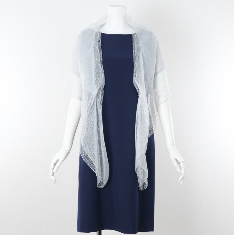 シルバーのメロンレースラメショレロ