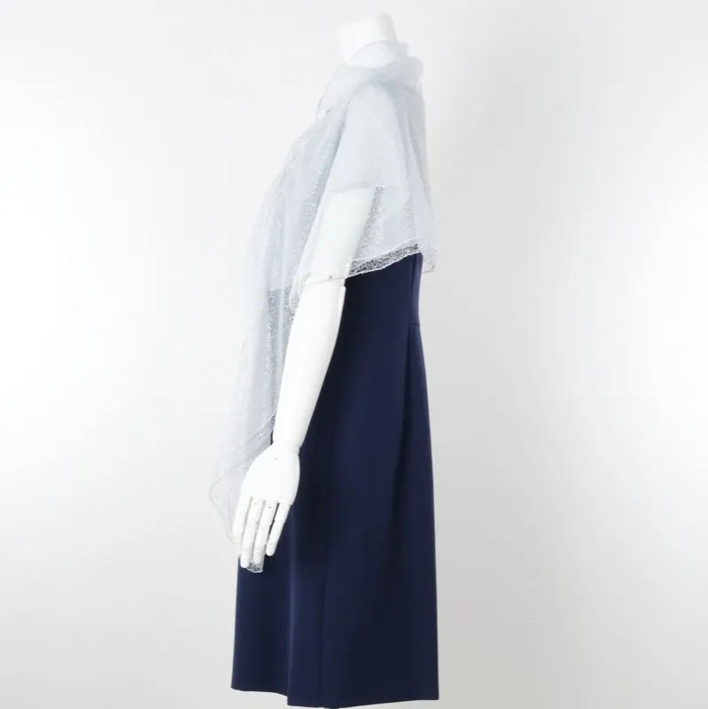 シルバーのメロンレースラメショレロ