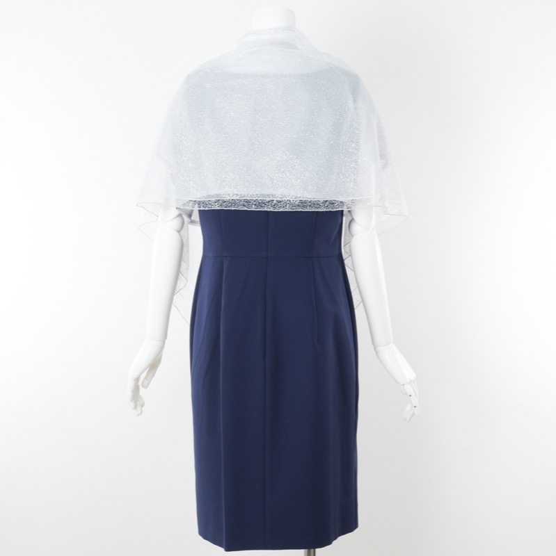 シルバーのメロンレースラメショレロ