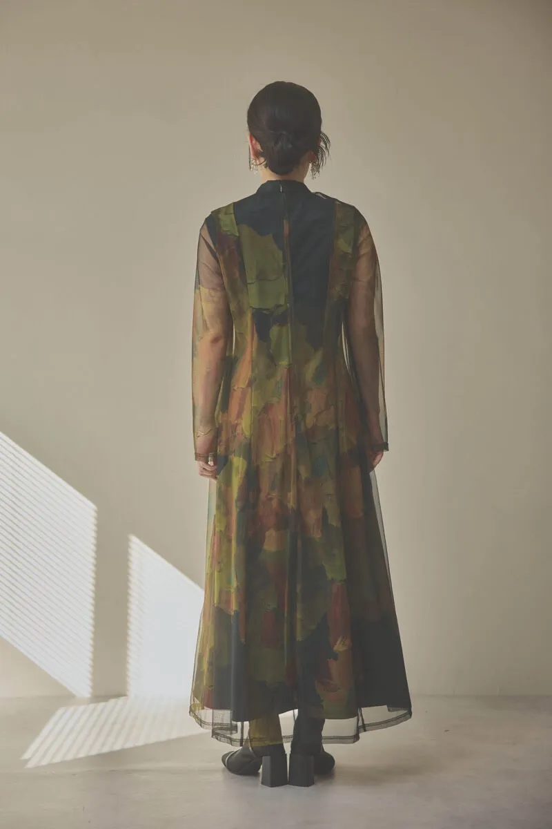 カーキのアートシアードレス