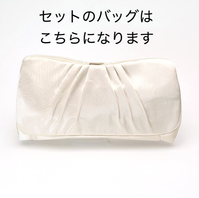 ライトブルーの花柄総レース膝丈ドレスコーディネートセット