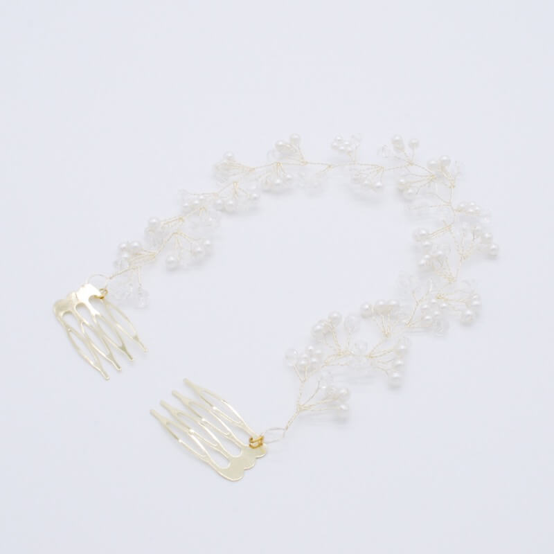 ミニパールのヘッドドレス