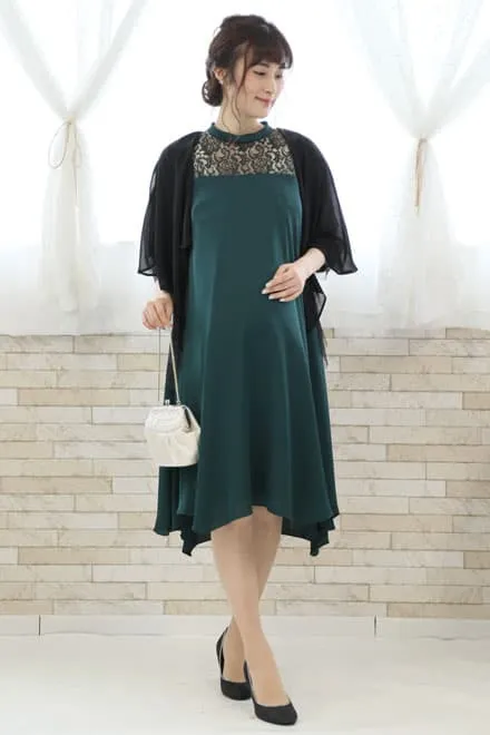 ブラックの3WAY袖付きストール