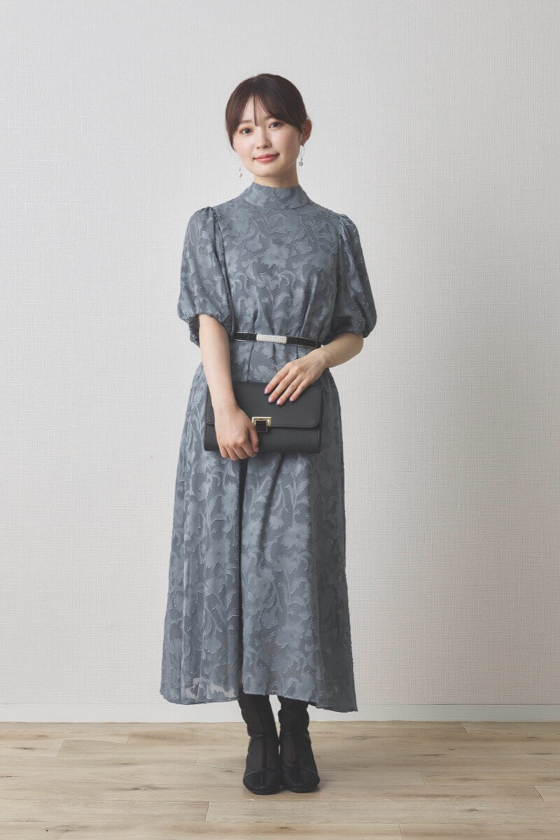 ブラックのラインパールゴムベルト