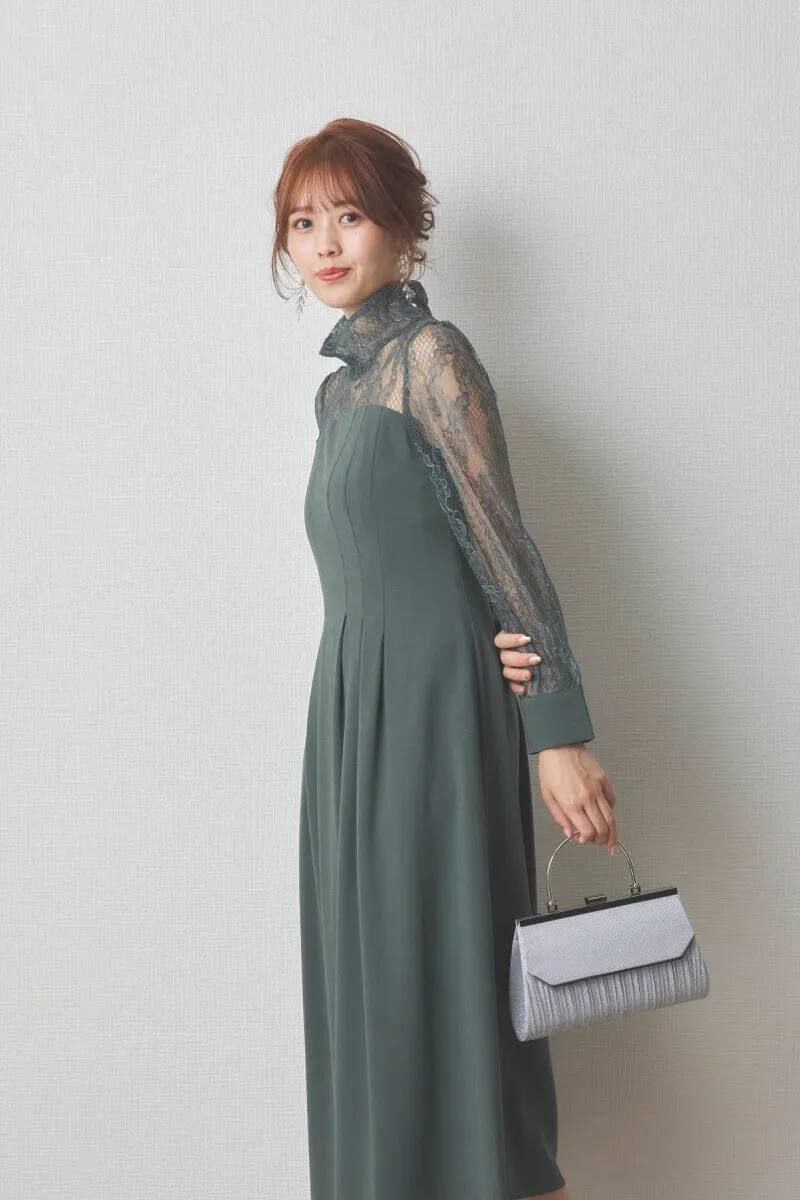 ドロップパールのロングイヤリング