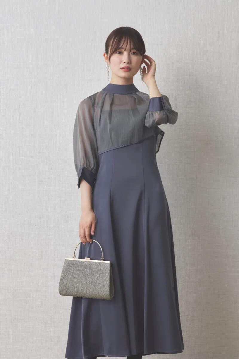 ドロップパールのロングイヤリング