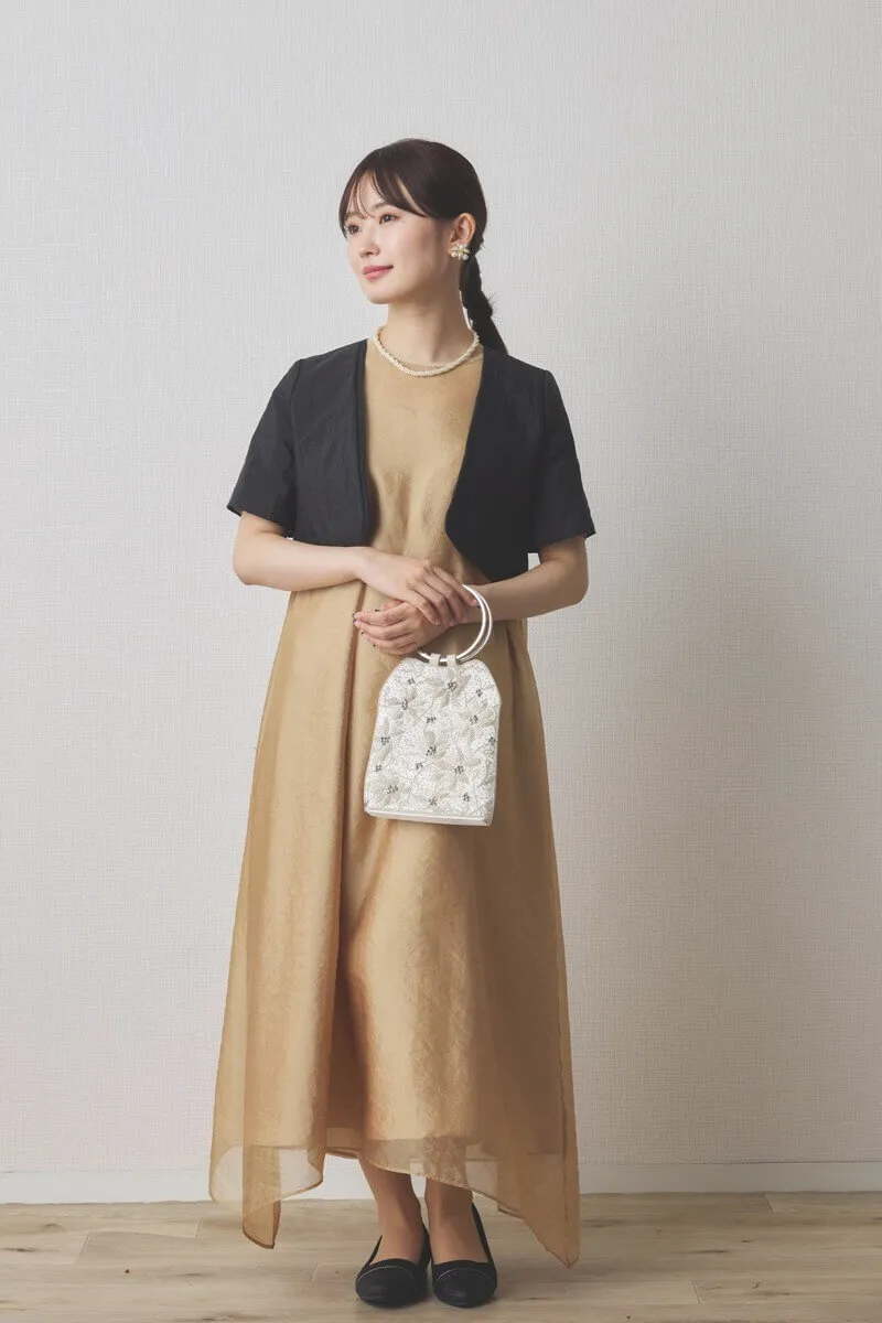 ブラックのヴィンテージボレロ