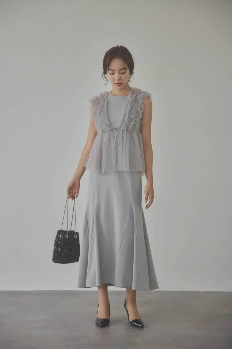 ブラックのスパンコールバッグ