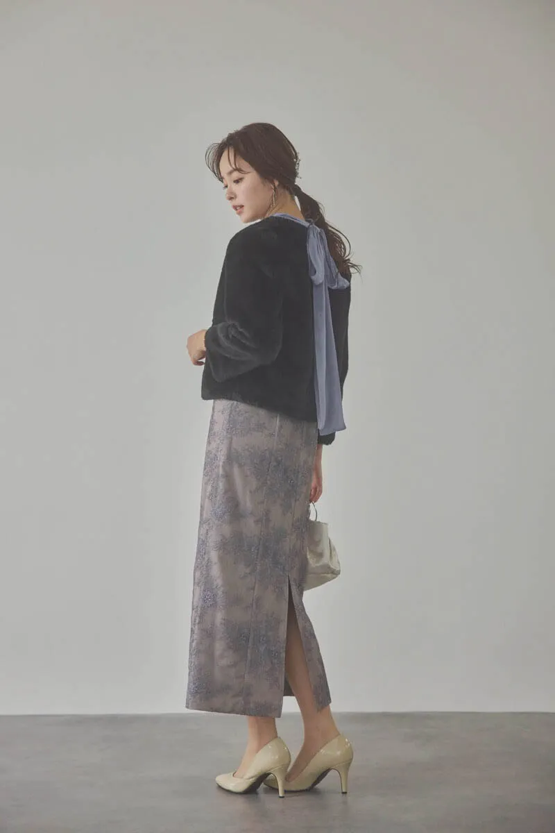 ブラックのファージャケット